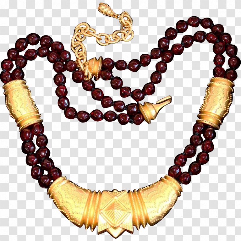 Amber Buddhist Prayer Beads Necklace Transparent PNG