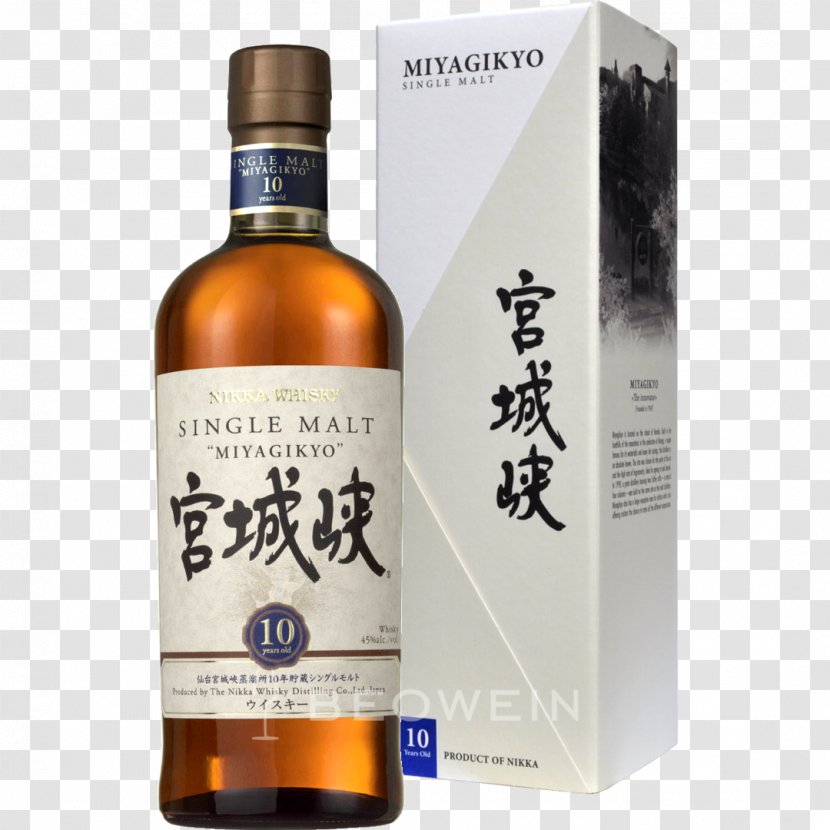 Whiskey Miyagikyo Distillery Single Malt Whisky Yoichi Japanese - Speyside - 3 Years Old Transparent PNG