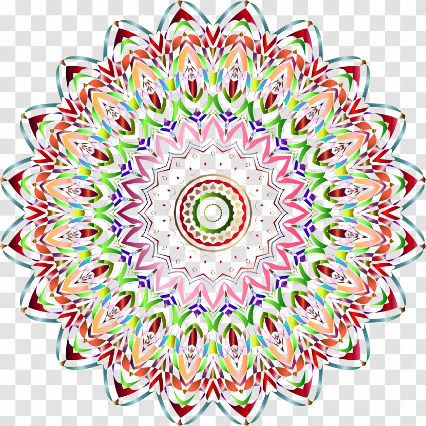 Mandala Desktop Wallpaper Lo Shu Square Clip Art - Kaleidoscope - Abstract Background Transparent PNG