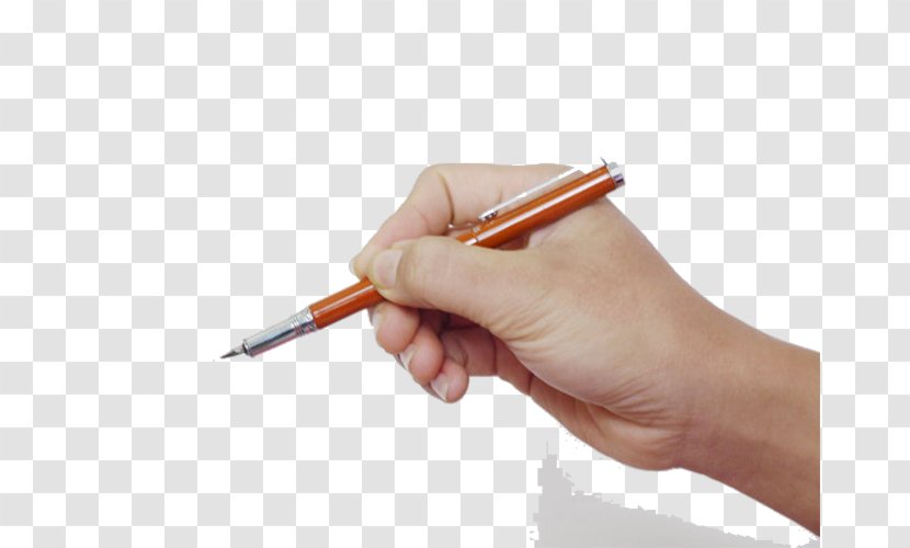 China Pencil Boox - Holding Pen Picture Transparent PNG