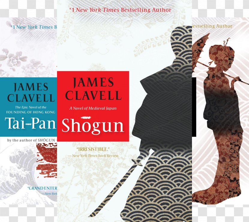 James Clavell's Shōgun Gai-Jin Tai-Pan Noble House - Book Transparent PNG