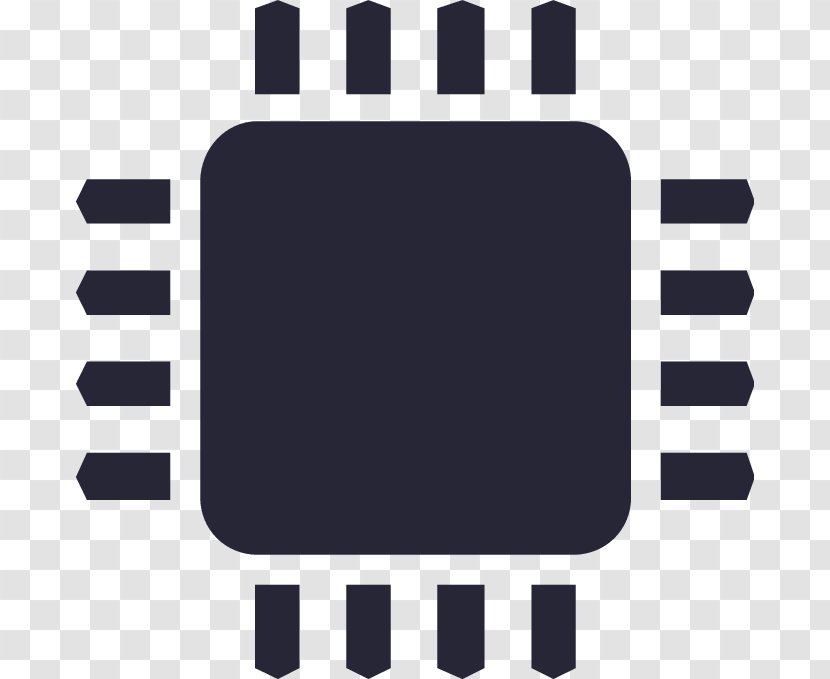 Integrated Circuits & Chips Vector Graphics Illustration Clip Art - Symbol Transparent PNG