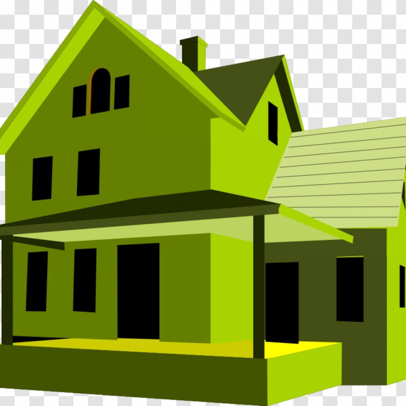Real Estate Background - House - Cottage Building Transparent PNG