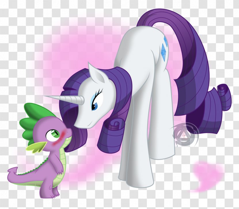 Pony Rarity Spike Drawing Generosity - Horse Transparent PNG