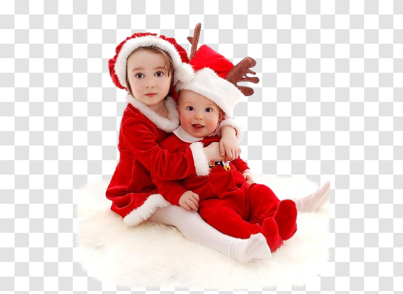 Christmas Ornament Santa Claus Card Infant - Stuffed Toy Transparent PNG