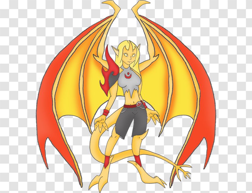 Cartoon Gargoyle Character Dragon - Legendary Creature - Fantasy Wings Transparent PNG