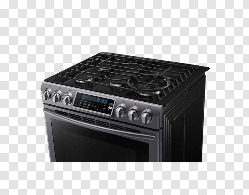 Gas Stove Samsung Chef NX58H9500W - Kitchen - Cooking Ranges Stainless Steel Self-cleaning OvenSamsung Transparent PNG