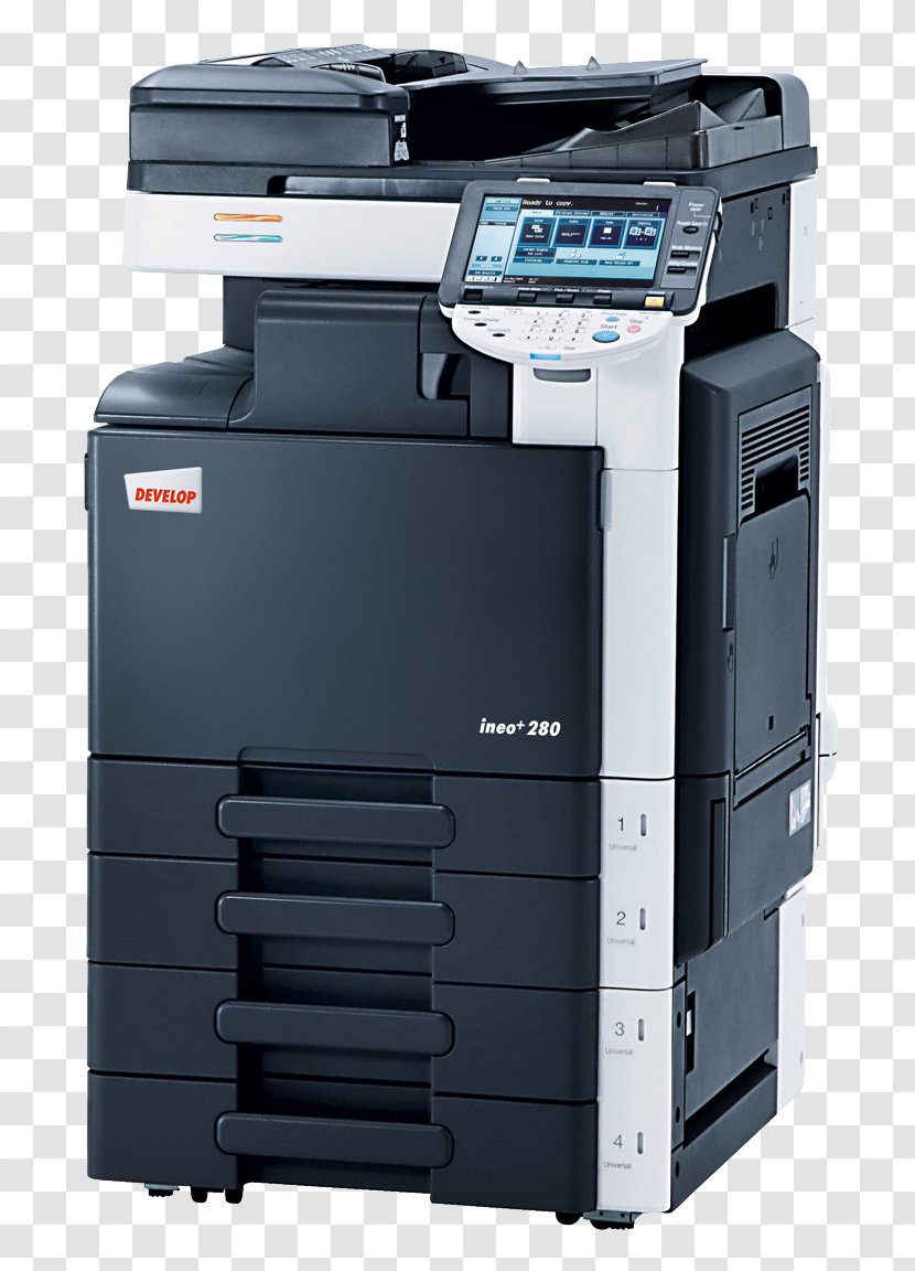 Hewlett-Packard Multi-function Printer Photocopier Konica Minolta - Hewlett-packard Transparent PNG