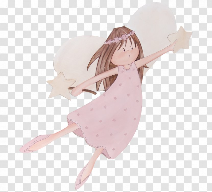 Fairy Godmother Wand Child Drawing - Silhouette Transparent PNG