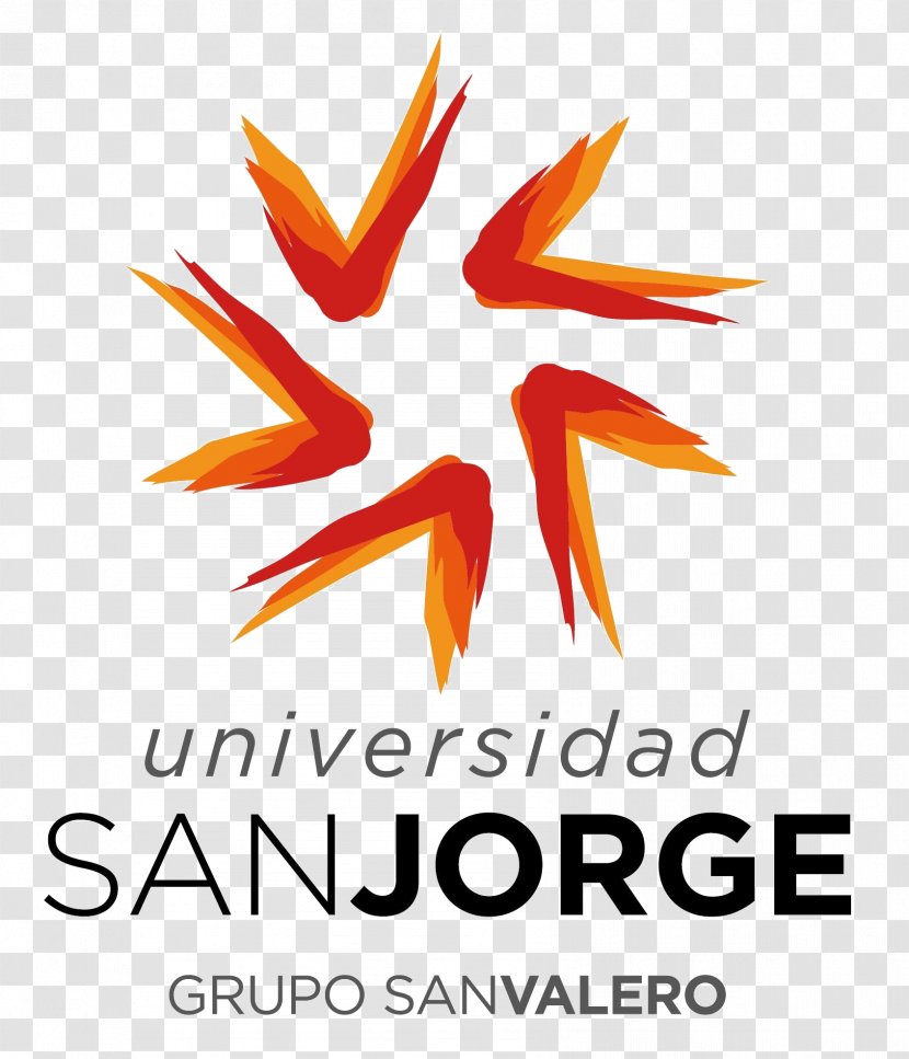 San Jorge University Zaragoza Clip Art Logo - Brand - Orange Transparent PNG