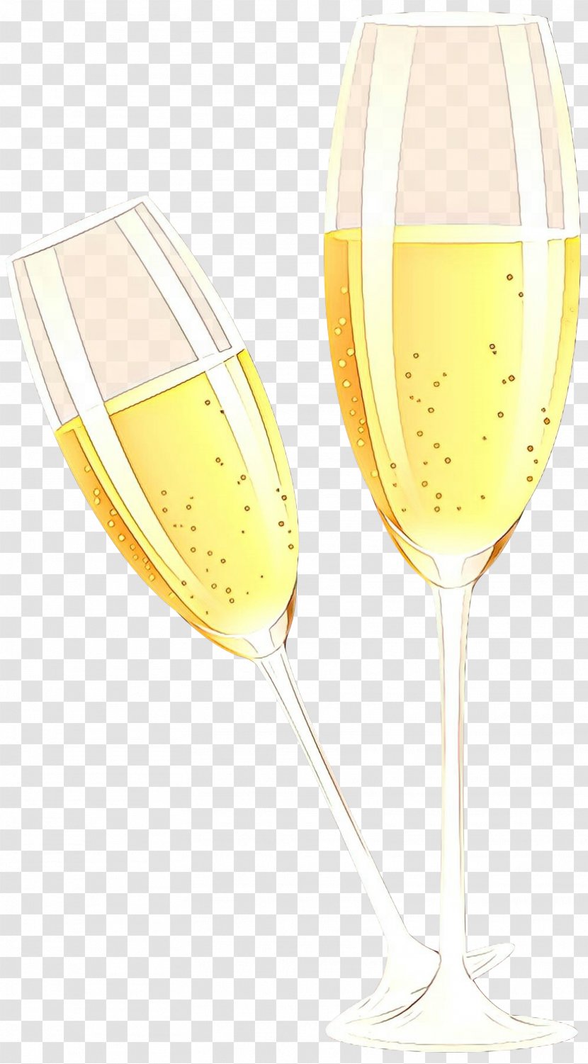 Wine Glass - Champagne Cocktail - Stemware Transparent PNG