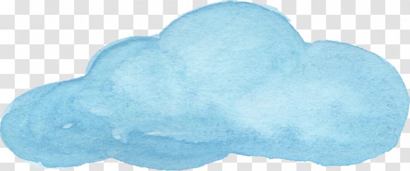 Watercolor Painting Cloud Computing - Microsoft Transparent PNG
