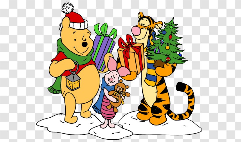 Winnie-the-Pooh Piglet Tigger Eeyore Winnipeg - Winnie The Pooh And Christmas Too Transparent PNG