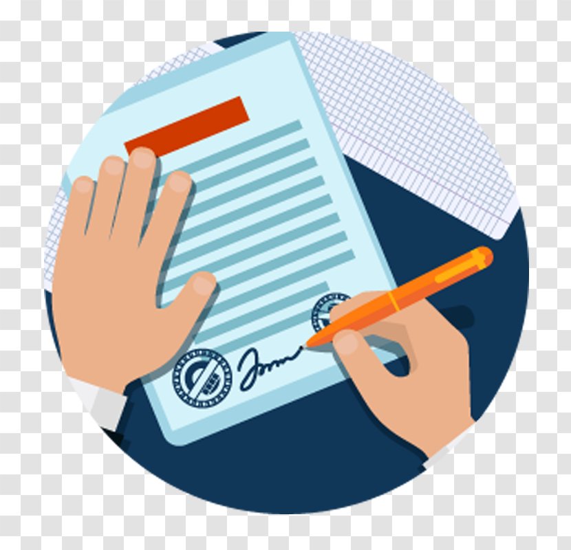 Signature Royalty-free Contract - Text - Business Transparent PNG