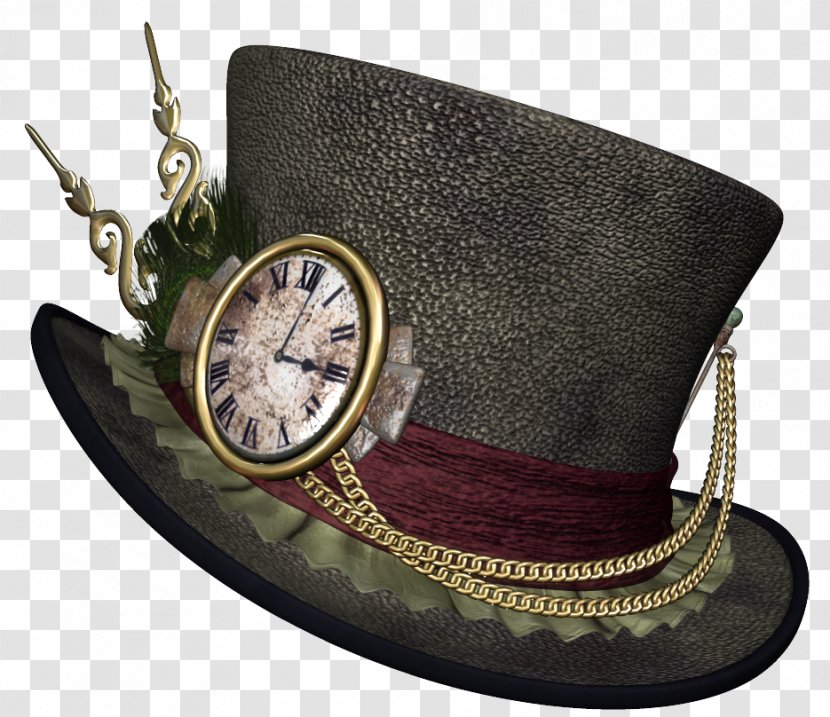 Steampunk Top Hat Clip Art - Clothing - Clipart Picture Transparent PNG