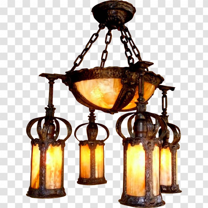 Chandelier Light Fixture Pendant GO Home Pocked Lighting - Arts And Crafts Movement - Ceiling Transparent PNG