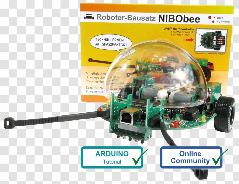 NIBObee Autonomous Robot Kit Technology Transparent PNG