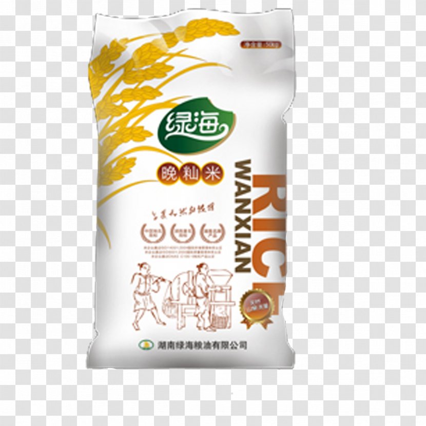 Packaging And Labeling Sustainable - Flavor - Green Sea Quality Rice Transparent PNG