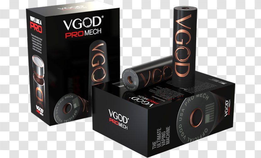Electronic Cigarette Official VGOD Vape Shop Atomizer Cloud-chasing - Mechanical Mod Transparent PNG