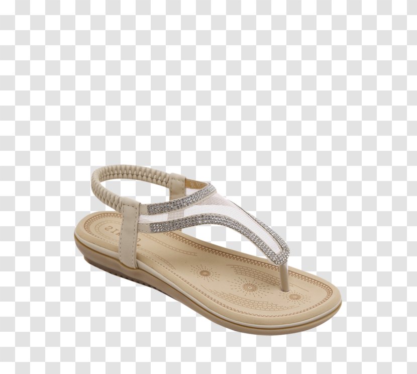 Sandal Flip-flops Peep-toe Shoe Slide - Walking Transparent PNG