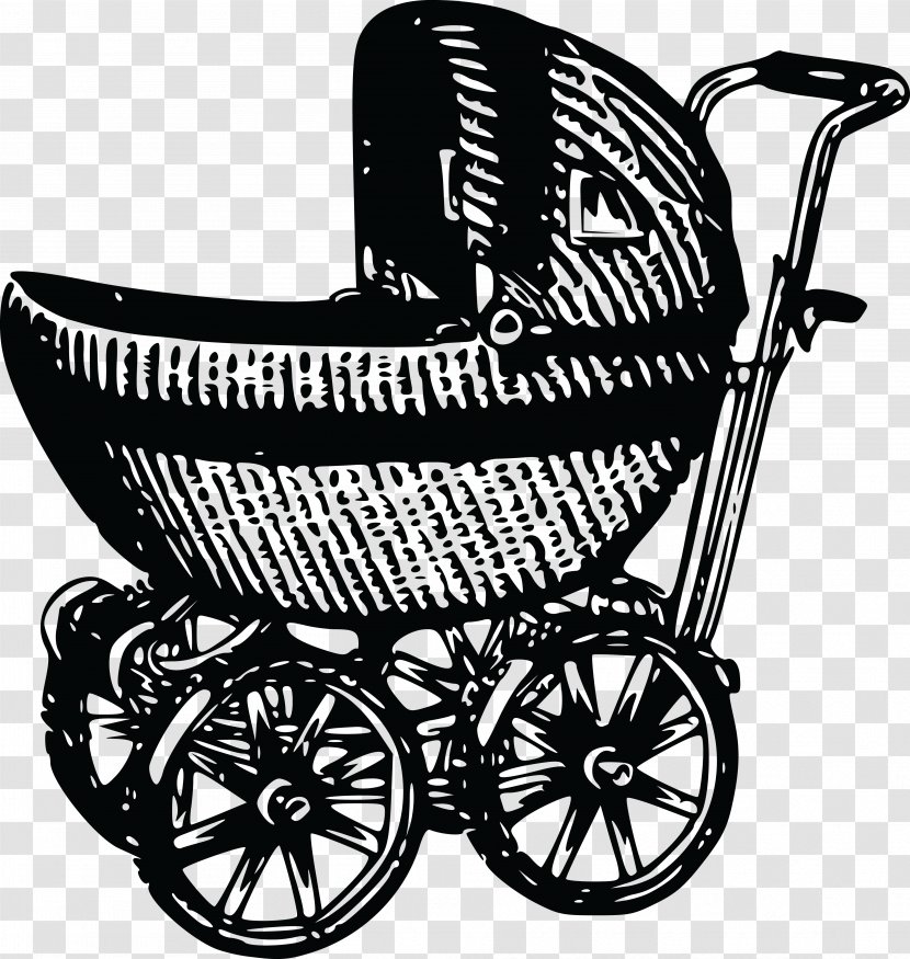 Diaper Infant Baby Transport Child Clip Art - Chariot - Pram Transparent PNG