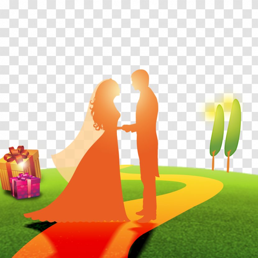 Marriage Romance Intimate Relationship - Sky - Wedding Sunset Transparent PNG