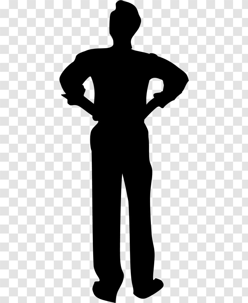 Silhouette Black Man - Homo Sapiens Transparent PNG
