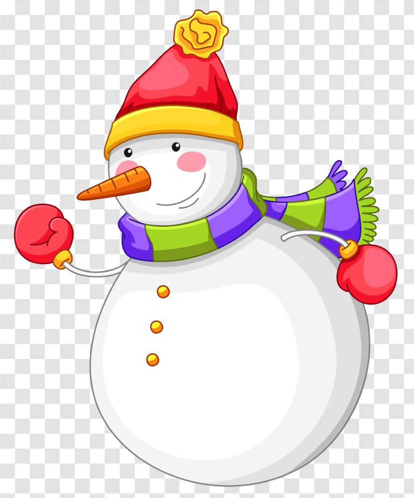 Snowman Christmas Clip Art - Ornament Transparent PNG