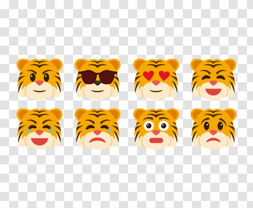 The Tiger Avatar - Blog - Vector Animal Transparent PNG