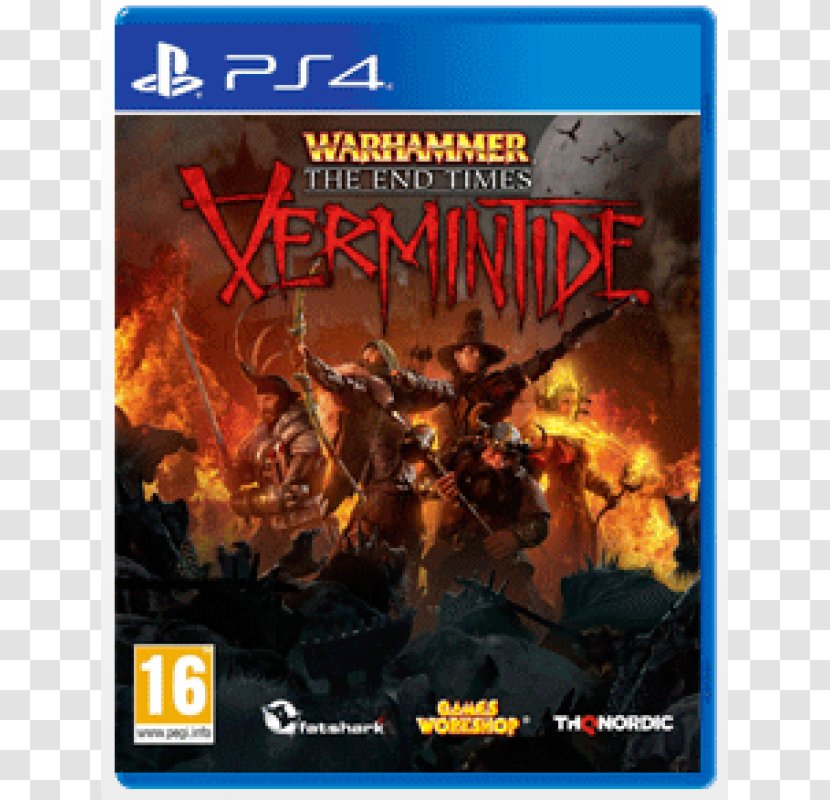 Warhammer: End Times - Warhammer Vermintide - 2 PlayStation 4Playstation Transparent PNG