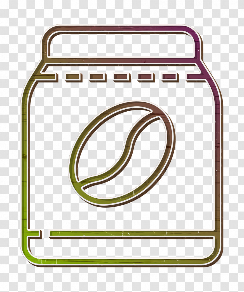 Coffee Shop Icon Bean Bag Icon Transparent PNG