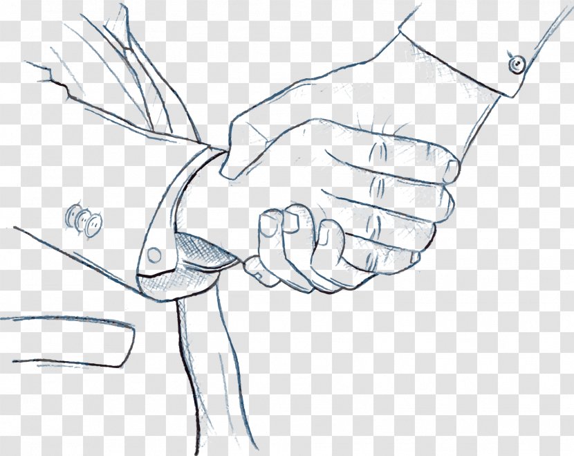 Business Organization Marketing - Frame - Hand Shake Transparent PNG