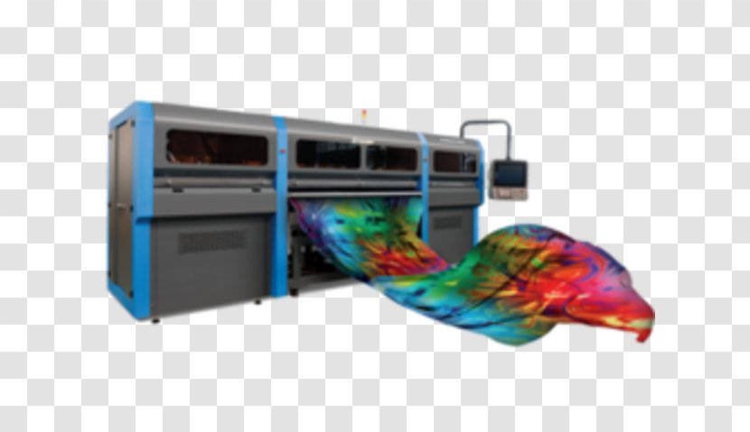 Colorjet Digital Textile Printing - Manufacturing - Printer Transparent PNG