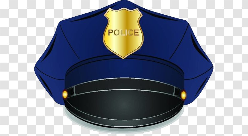Police Officer Peaked Cap Stock Photography - Royaltyfree - Cartoon Hat Transparent PNG