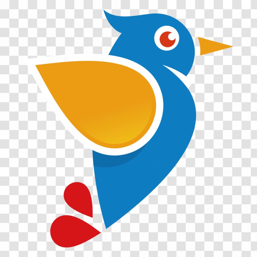 Internet Baidu Search Engine WeChat - Silhouette - Bird Logo Transparent PNG