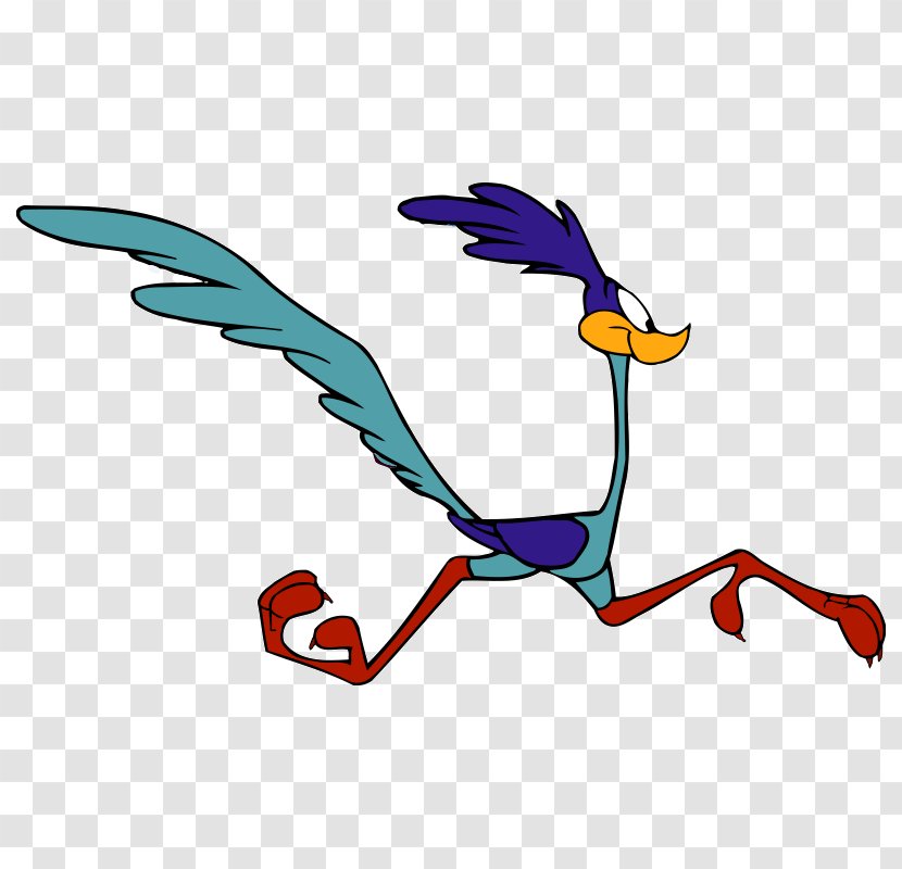 Wile E. Coyote And The Road Runner Looney Tunes Clip Art - Cartoon - Wing Transparent PNG
