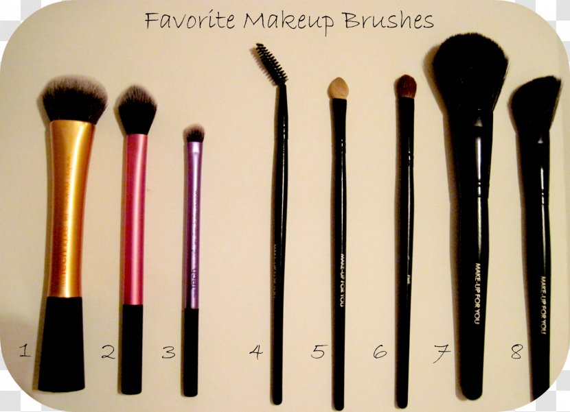 Makeup Brush Eyebrow - Design Transparent PNG