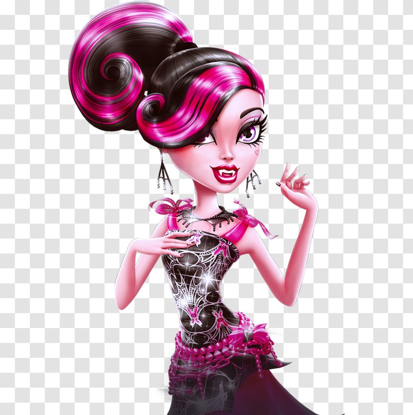 Monster High: Haunted Doll Draculaura Frankie Stein - High Transparent PNG