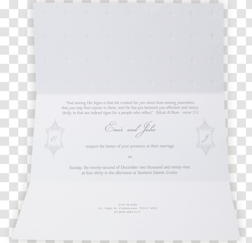 Paper Font - Arab Wedding Transparent PNG