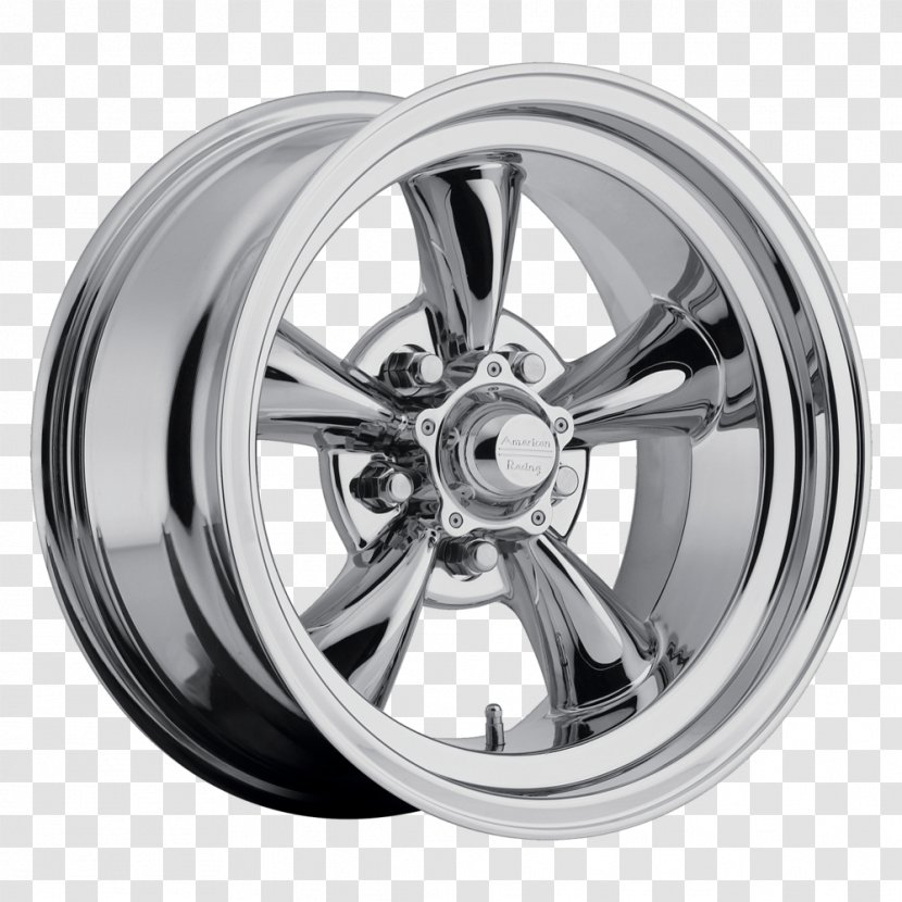 Alloy Wheel Car Motor Vehicle Tires Rim Spoke - Black And White - Qaud Race Promotion Transparent PNG