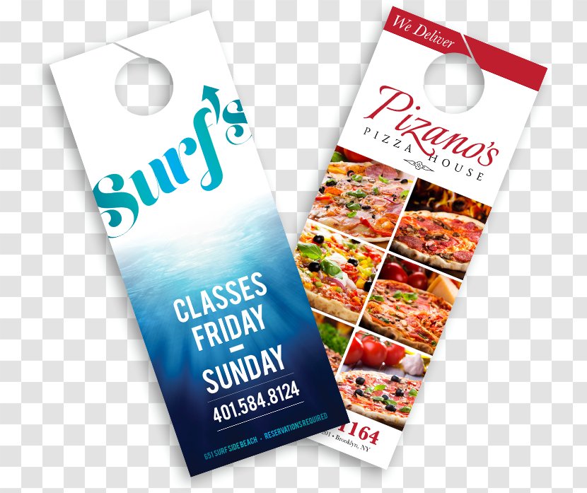 Printing Door Hanger Flyer Paper Advertising - Brochure - Marketing Transparent PNG