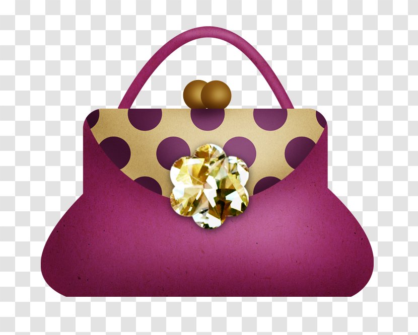 Handbag - Fashion Accessory - Purple Women Bag Transparent PNG