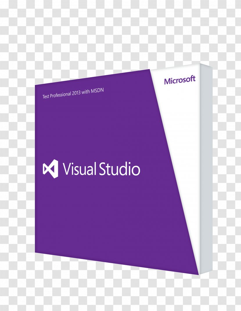 Microsoft Visual Studio Team Foundation Server Computer Software Developer Network - Purple Transparent PNG