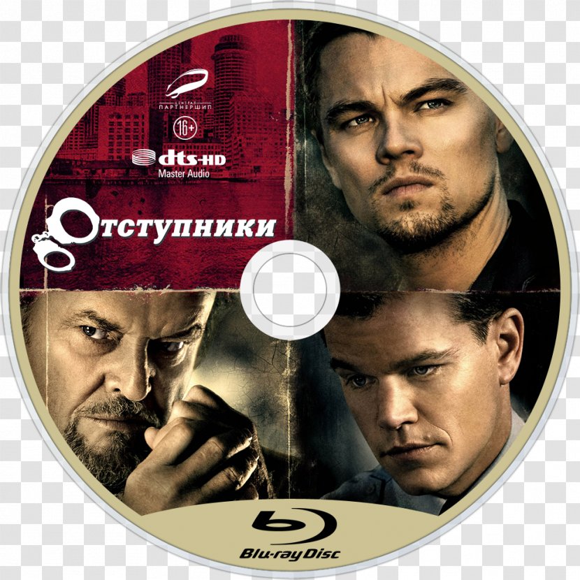 Leonardo DiCaprio The Departed Film Poster - Bluray Disc - Dicaprio Transparent PNG