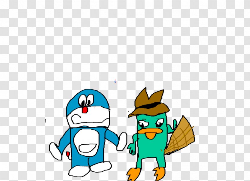 Work Of Art Perry The Platypus - Organism - Doraemon Transparent PNG