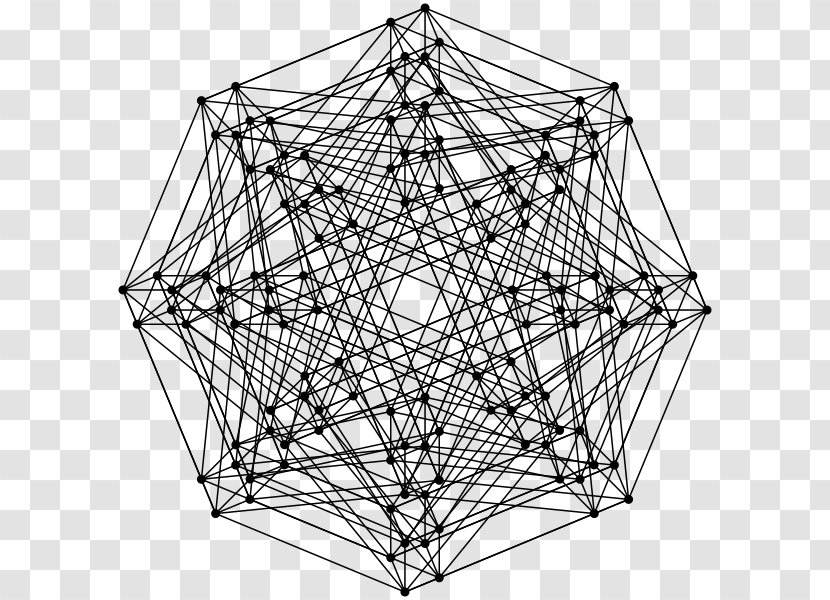 Point Tesseract Hypercube Geometry - Hyperbola - Cube Transparent PNG