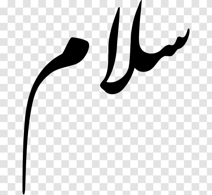 Farsi Greeting As-salamu Alaykum Adab Nastaʿlīq Script - Persian Arab - Salam Habeebi Transparent PNG