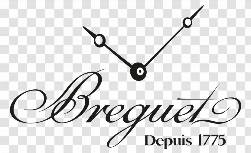 Logo Breguet Brand Design - Monochrome - Orient Automatic Watches Transparent PNG