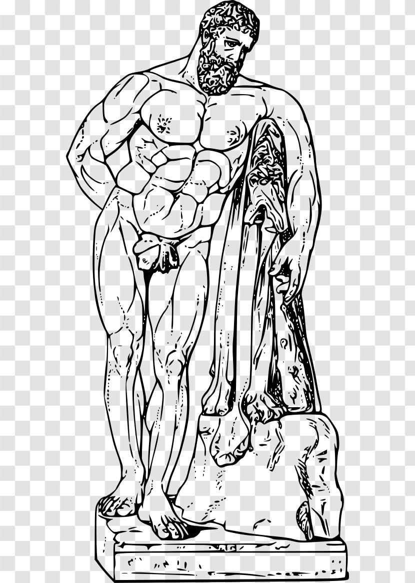Heracles Hercules Antaeus Greek Mythology - Tree - Cartoon Transparent PNG
