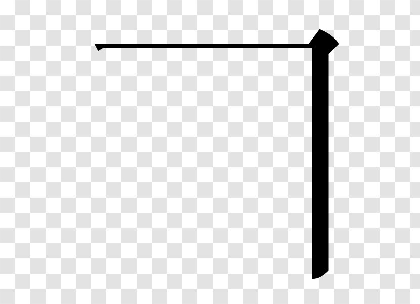 Angle Point - Black Transparent PNG
